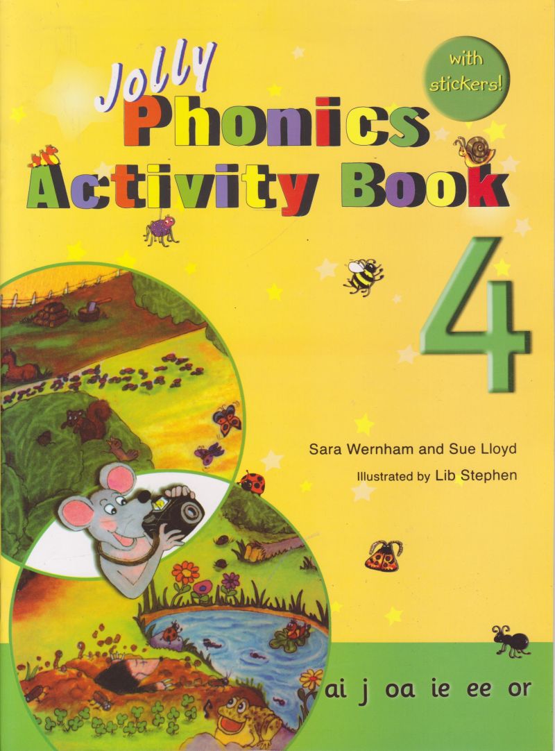 jolly phonics activity book 4