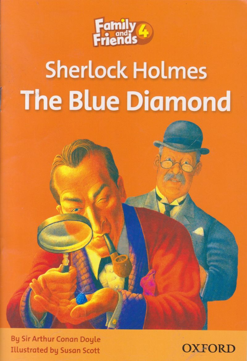 sherlock holmes the blue diamond__story book family and friends 4