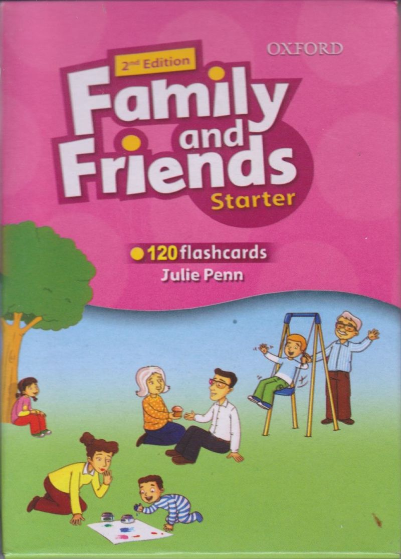 فلش کارت family and friends starter