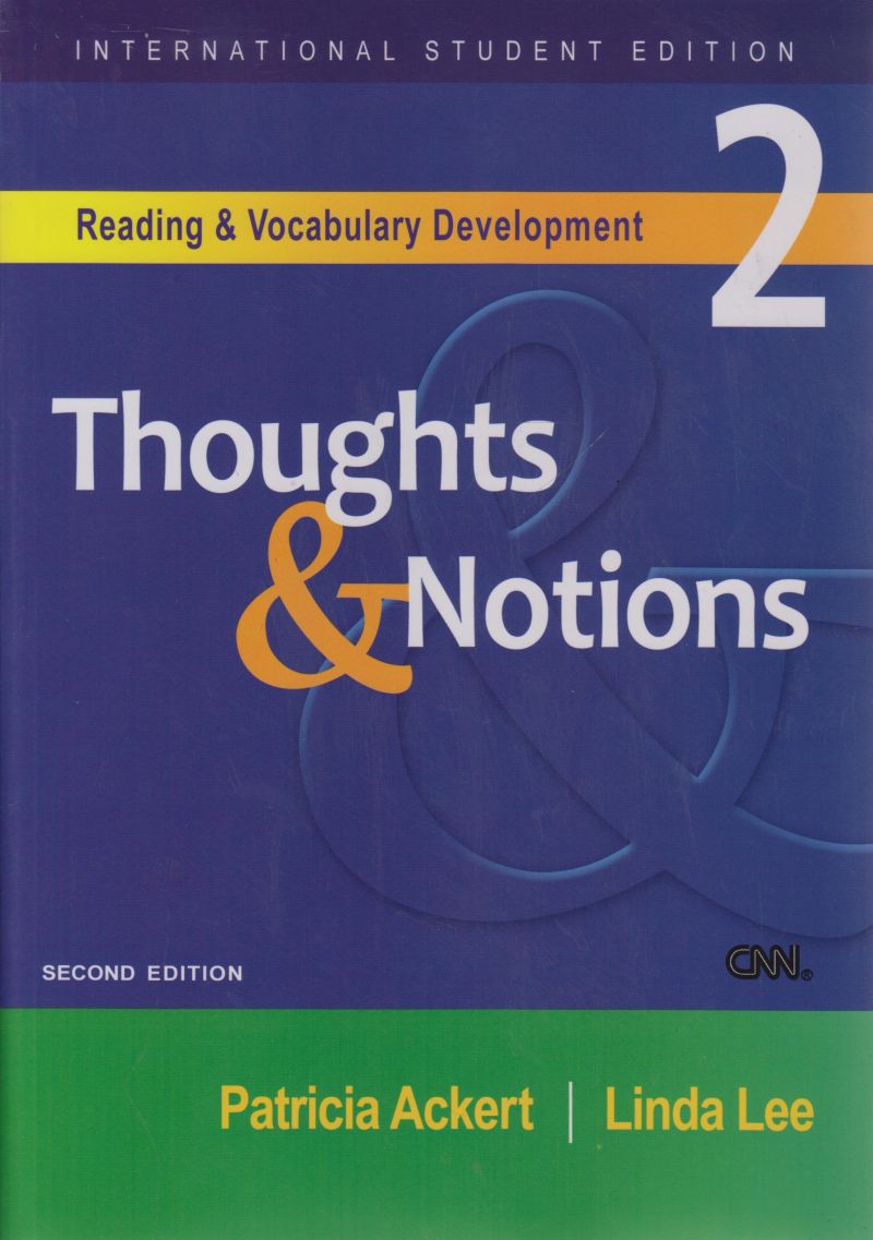 reading & vocabulary development 2 thoughts & notions _ second edition