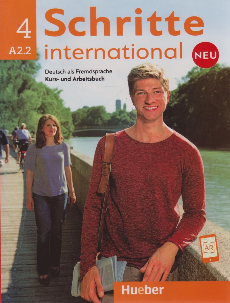 schritte international 4 A2.2 (کتاب درس و تمرین رنگی)