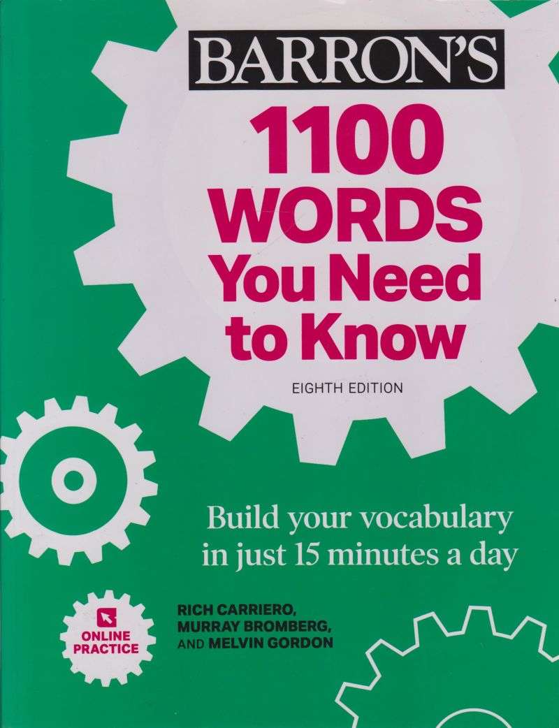 Barron’s 1100 Words You Need To Know 8th Edition